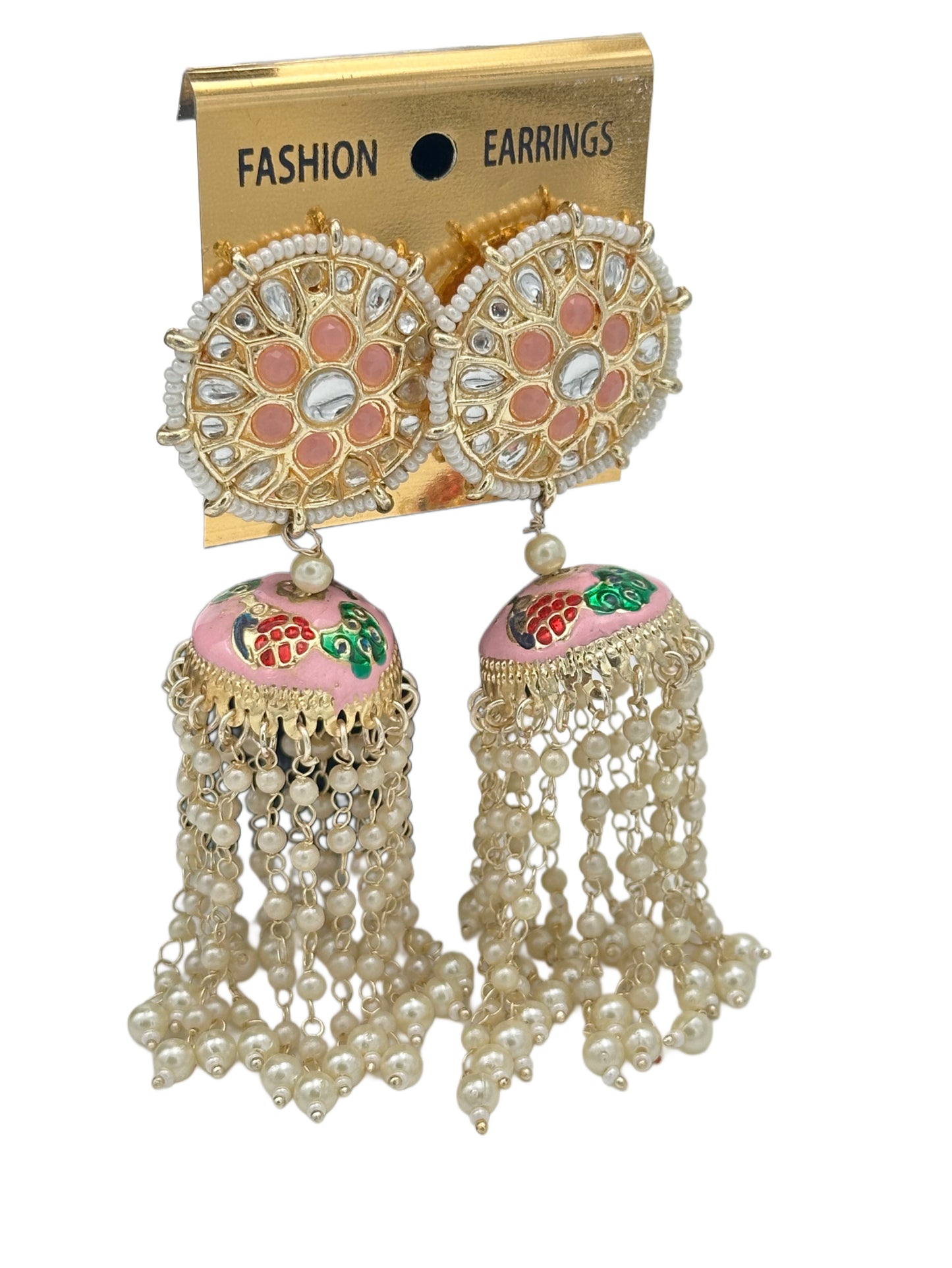 Ghoomar Moti Luxury Traditional Earrings