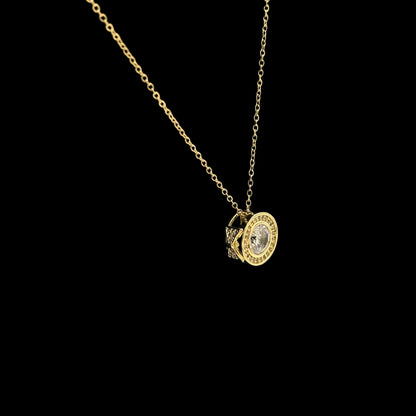 American Diamond Baojin Luxury Pendant Necklace