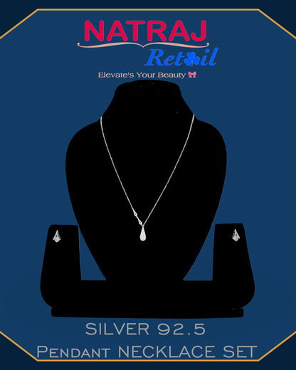 STERLING SILVER 92.5 PENDANT SET 02